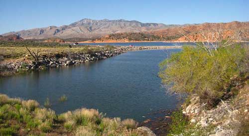 Gunlock Reservoir - Gunlock State Park